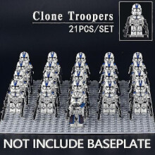 501st Legion Clone Trooper Army Set Mini Captain Rex Jesse en Echo Star Captain Rex 501st Clone Trooper