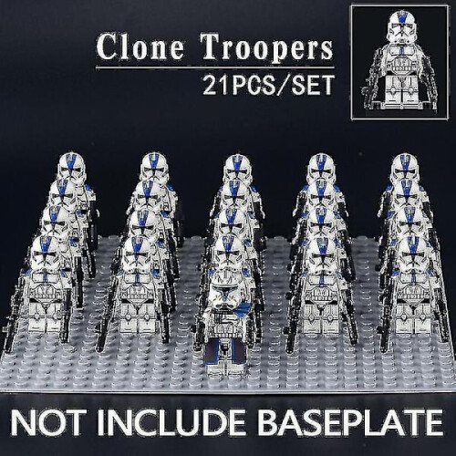 501st Legion Clone Trooper Army Set Mini Captain Rex Jesse en Echo Star Captain Rex 501st Clone Trooper