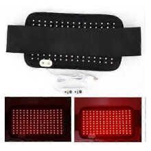 Red Infrared LED Light Therapy Waist Wrap Pain Relief Body Waist Belt Brace