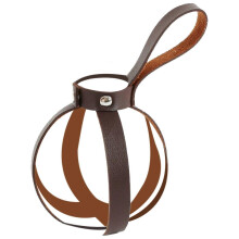 (Juego de botellas marrones) Accesorios renacentistas, arnés de cuero sintético para botellas de pociones,