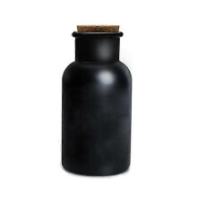 (Black bottle 1pc)Halloween Decoration Indoor,Apothecary Potion Bottle,Plastic Scary Witch Farmhouse