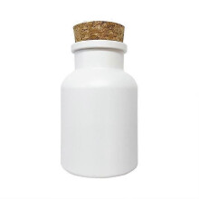 (White bottle 1pc)Halloween Decoration Indoor,Apothecary Potion Bottle,Plastic Scary Witch Farmhouse