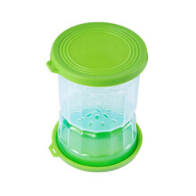 (Green)Functioanl Glass Storage Jar Efficient Glass Pickle Storage Jar Large Mouth For Easy Filling