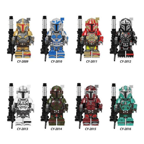 8 Stück Star Wars Minifiguren Set Actionfiguren Bausteine Kinder Geschenk