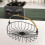 (Oval)Iron Wire Fruit Basket Fruit Bowl Serving Bowl Multiuse Decorative Fruit and 3