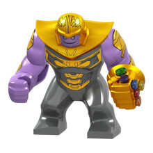 8cm Thanos Armor met Infinity Glove Sword Minipop Bouwstenen Speelgoed Kinderen Cadeaus Halloween kk
