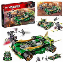Carro nocturno Lloyd's de la serie Ninja de alta calidad para niños. Juguetes de regalo.