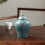 (Large)Ceramic Ginger Jar, Chinese Style Storage Container Floral Arrangement Tea 5