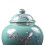 (Large)Ceramic Ginger Jar, Chinese Style Storage Container Floral Arrangement Tea 3
