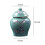 (Small)Ceramic Ginger Jar, Chinese Style Storage Container Floral Arrangement Tea 4