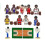 Ensemble de blocs de construction Superstar du basket-ball 1