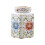 (Multicolor)Porcelain Temple Jar Decorative Flower Vase Blue White 2