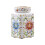 (Multicolor)Porcelain Temple Jar Decorative Flower Vase Blue White 4