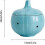 (Blue)Ceramic Garlic and Ginger Storage Jar with Lid 4
