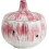 (Red)Ceramic Garlic and Ginger Storage Jar with Lid 5