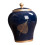 (Blue )Creative Porcelain Ginger Jar Decorative Vase Sealed Storage Tank for Coffee 1