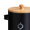 (Black Medium)Tin Potato Onion Garlic Storage Container - Kitchen Pantry Organizer Canister with Lid 5