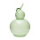 (green)Lidded Candy Storage Jar, Decorative Gourd Container for Kitchen Home Office Party Display 2