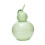 (green)Lidded Candy Storage Jar, Decorative Gourd Container for Kitchen Home Office Party Display 1