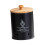(Black Small)Tin Potato Onion Garlic Storage Container - Kitchen Pantry Organizer Canister with Lid 3