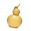 (yellow)Lidded Candy Storage Jar, Decorative Gourd Container for Kitchen Home Office Party Display 2