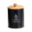 (Black Small)Tin Potato Onion Garlic Storage Container - Kitchen Pantry Organizer Canister with Lid 5