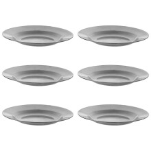 Bandeja funcional de 24 cm para guardar utensilios de cocina, vajilla y platos para exteriores.
