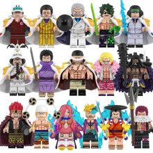 Anime-Serie Pirate Brook Montage Bausteine Spielzeugtasche {YFL}