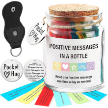 (Positive Messages)Mental Health / Positive Messages Jar Funny Affirmation Jars Gift