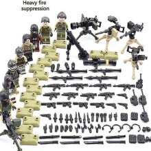 Mini soldats de camouflage militaires petits blocs de construction Mini soldat de l'armée moderne
