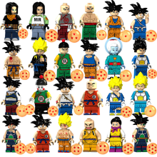 MOC24 Dragon Ball Rakennuspalikat Minihahmot Pienet Hiukkaset Plug-in Lelukassit