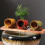 (White)Decorative Ceramic Jar Waterfall Desktop Water Fountain Jar Circulating Water 4