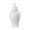 (White)Ceramic Ginger Jar Storage Jar Ornament Organizer Ceramic Flower Vase Decorative 4