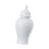 (White)Ceramic Ginger Jar Storage Jar Ornament Organizer Ceramic Flower Vase Decorative 3