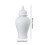 (White)Ceramic Ginger Jar Storage Jar Ornament Organizer Ceramic Flower Vase Decorative 5