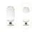 (M)Glass Match Cloche Jar Match Holder Multiuse Storage Container Fireplace Match 4