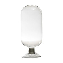 (M)Glass Match Cloche Jar Match Holder Multiuse Storage Container Fireplace Match