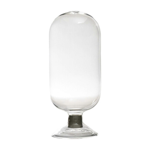 (M)Glass Match Cloche Jar Match Holder Multiuse Storage Container Fireplace Match