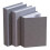 (Dark Gray)Decorative Book Storage Box with Magnetic Closure for Home and Office Organization Small 1