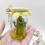 (Grumpy Pickle)Grumpy Pickle in a Jar Sculpture, Glass Screaming Pickle in a Jar Sculpture 2