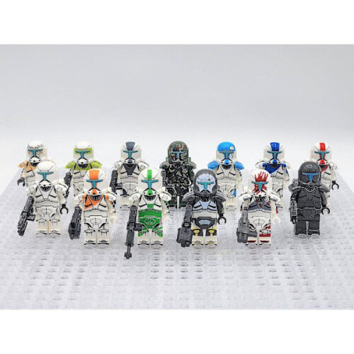 Star Wars Clone Commandos Delta Squad Sortiment 13 Bausteinspielzeug