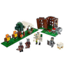 Bausteine Der Pillager Outpost Modell Ziegel Set Geschenke Spielzeug Für Kinder Jungen Mädchen