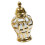 (S)Retro Style Ceramic General Jar Vase for Home Decoration Bedroom Office 3