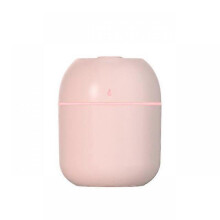 (Pink) Portable Water Drop Humidifier USB Desktop Indoor Air Atomization Humidifier Household Mute Large Spray Humidifier