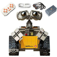 E Motoriserad högteknologisk APP RC Robot Motor Power har byggstenar