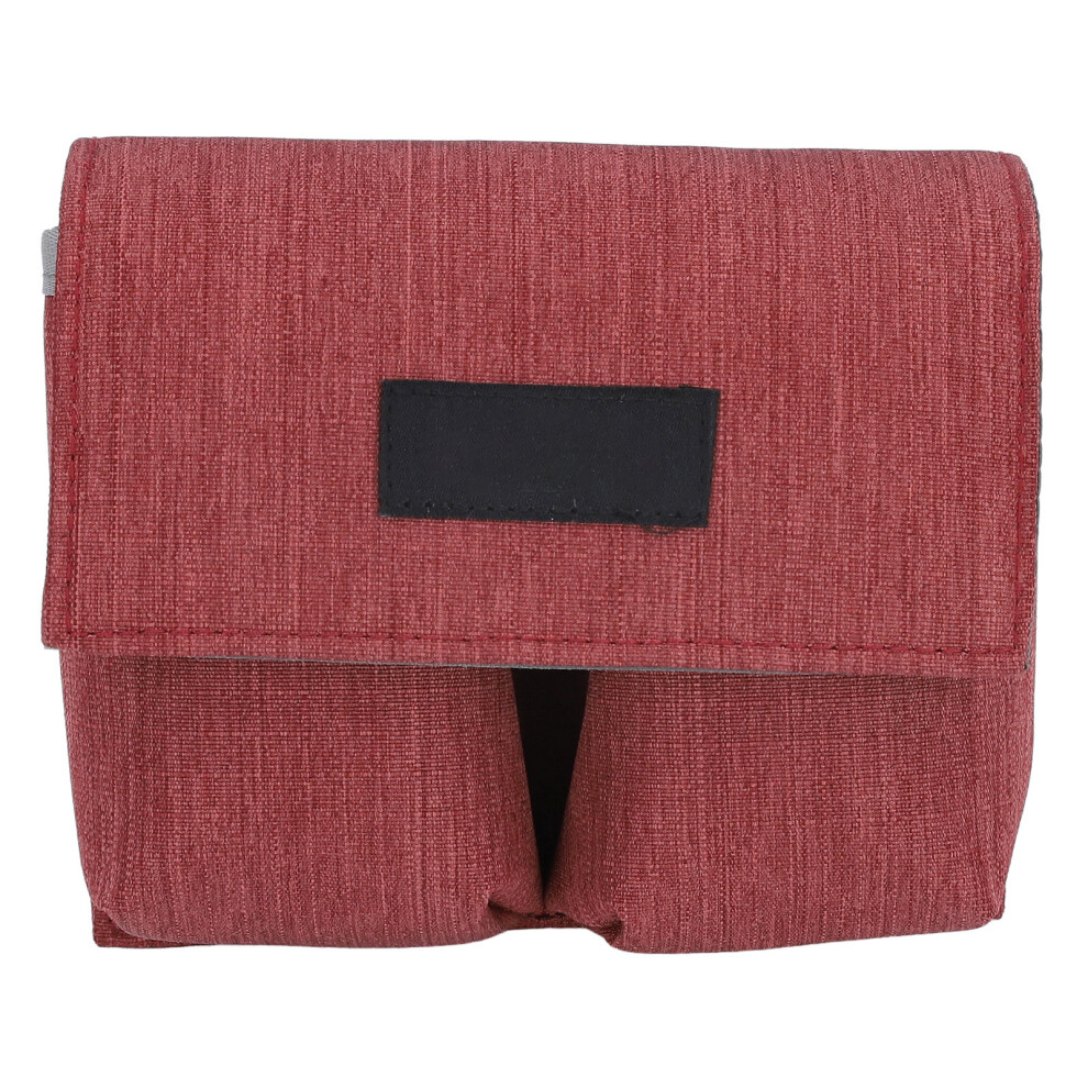 Portable Drone Battery Case Nylon Bag 2 Pockets Brick Red 8401337752242