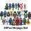 24er Set Go Minifiguren Bausteine Spielzeug 1