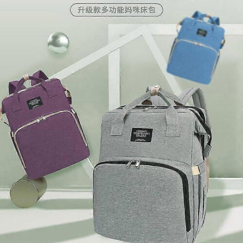 Portable Multifunctional Handbag Folding Crib Mummy Bag Folding Large Capacity Bag