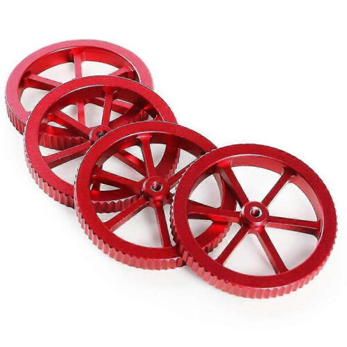 4pcs Aluminum Hand Twist Leveling Nut with Silicone Solid Bed Mounts 1