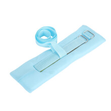 Breathable Soft Adjustable Patient Bed Restraints for Wrists & Ankles, Blue 4pcs